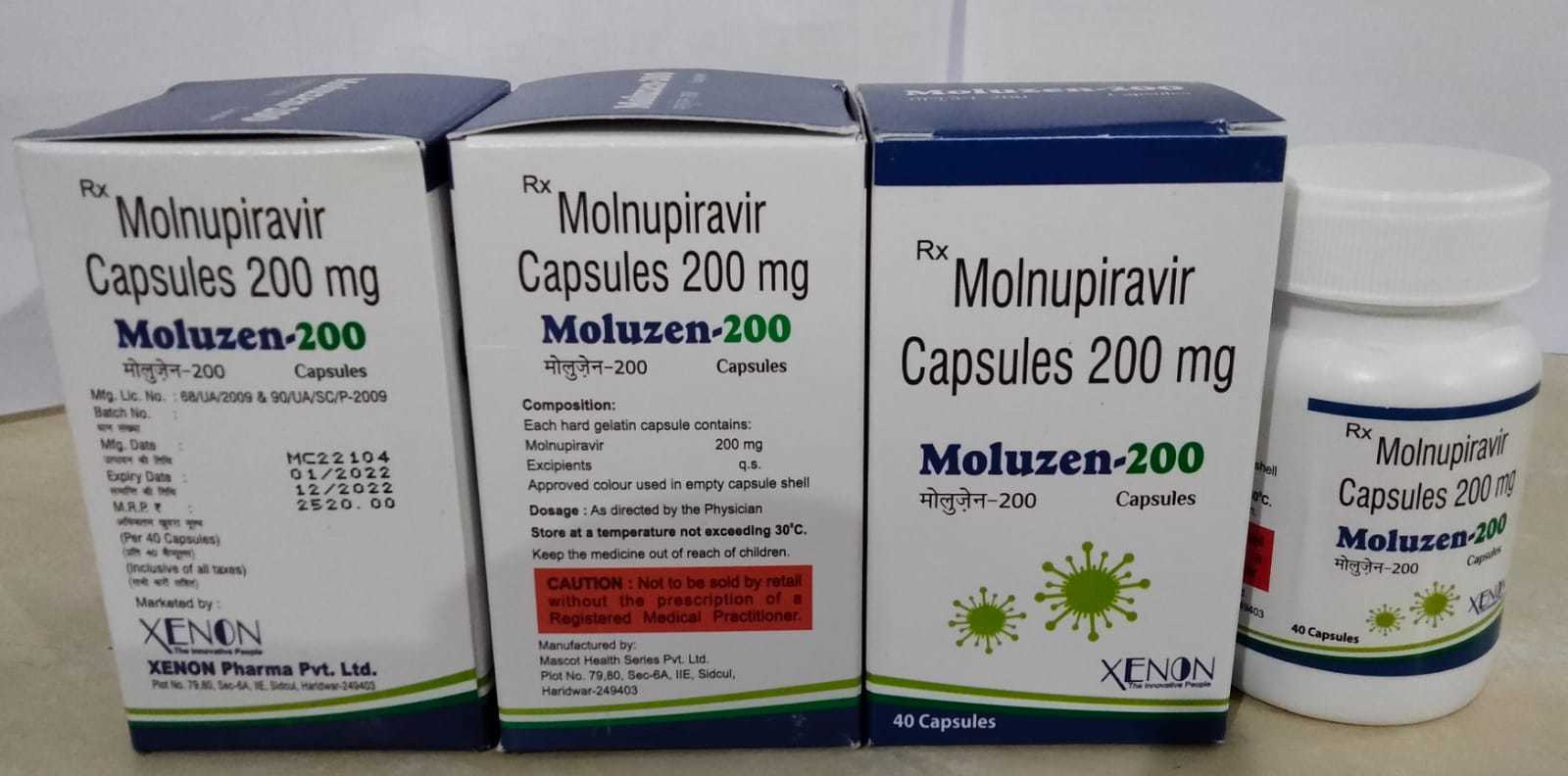 Molnupiravir Capsules 200 Mg General Medicines