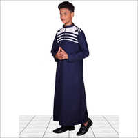 वॉशेबल ब्लू डिज़ाइनर जुब्बा