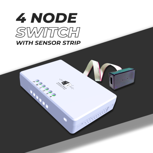 Plastic Smart 4 Node Switch With Sensor Strip