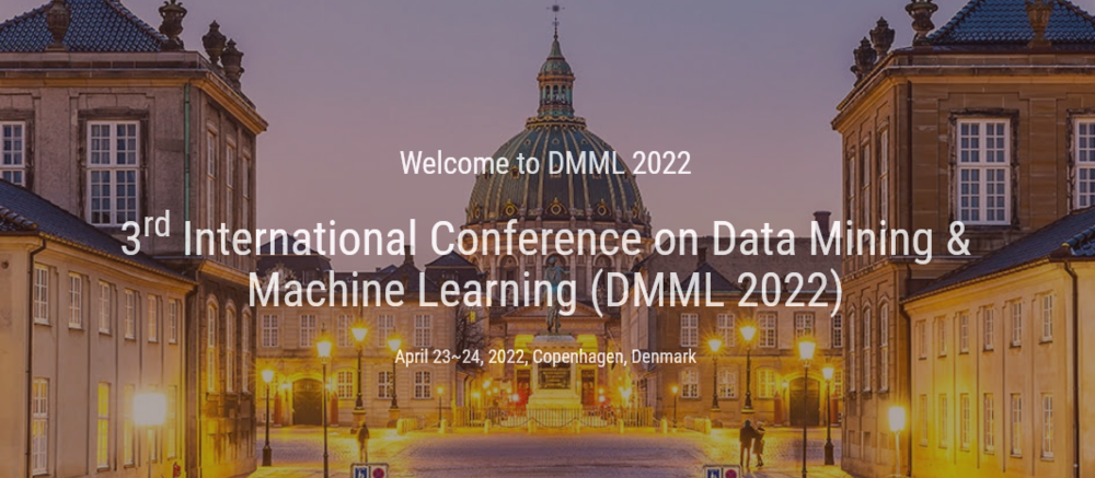 International Conference On Data Mining and Machine Learning (DMML)