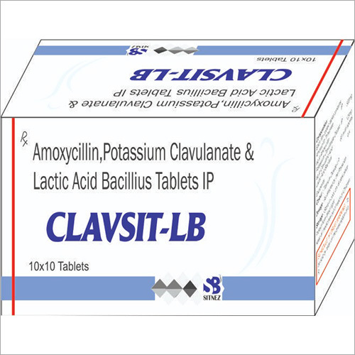 Amoxycillin Potassium Clavulanate And Lactic Acid Bacillius Tablets General Medicines