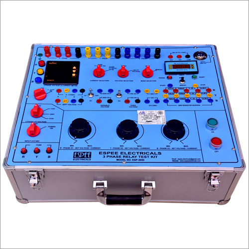 Grey 3 Phase Relay Test Kit