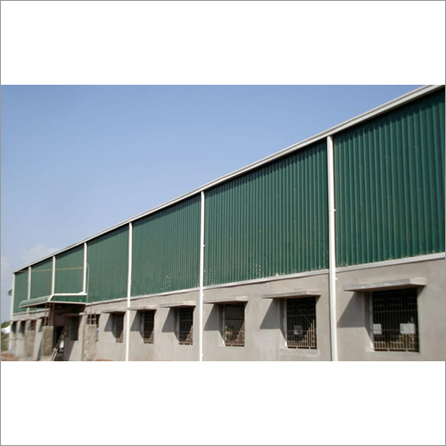 टेक्सटाइल रूफ के लिए पेब शेड सामग्री: स्टील