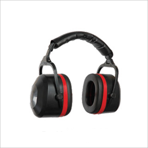 Ear Muffs - Plastic, 500g | Unisex, Red/Yellow, Reusable, Safety for Industrial Use