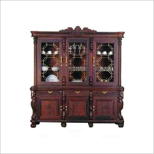 लकड़ी की अलमारी नक्काशीदार कैबिनेट इनडोर फर्नीचर