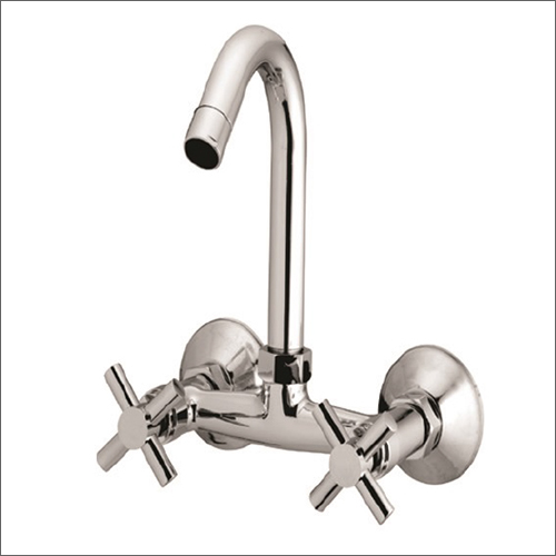 Silver Corsa Sink Mixer Tap