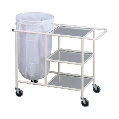 Durable Hospital Linen Trolley