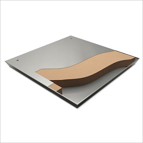 Chipboard Encapsulated Panel - 600 mm x 600 mm & 600 mm x 800 mm, Galvanized Iron & High Density E1-grade Chipboard, Noise Reduction & ESD Control