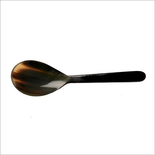 Horn Spoon Size: 10 Cm