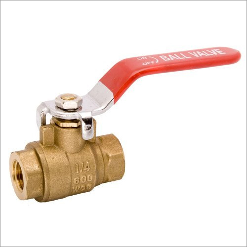 Brass Screwed End Ball Valve - High Quality Kitz Japan Make | Suitable for Water, Durable Design, Precision Engineering