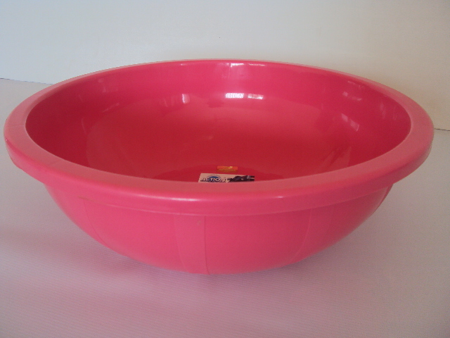 Blue Plastic Ghamela - 16 Inch Round | 100% Virgin Food Grade Plastic, Unbreakable, Versatile For Home, Agriculture, Storage & More