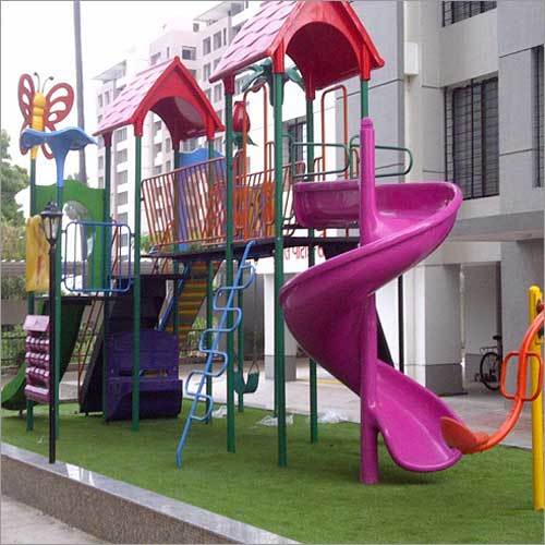 Playground Slides - Durable Plastic, Bright Multi-Colored Design | Safe for Ages 4-10, Fun Outdoor Activity