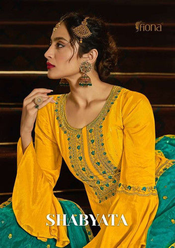 Fiona Shabyata Silk Fancy Salwar Kameez Catalog Collection