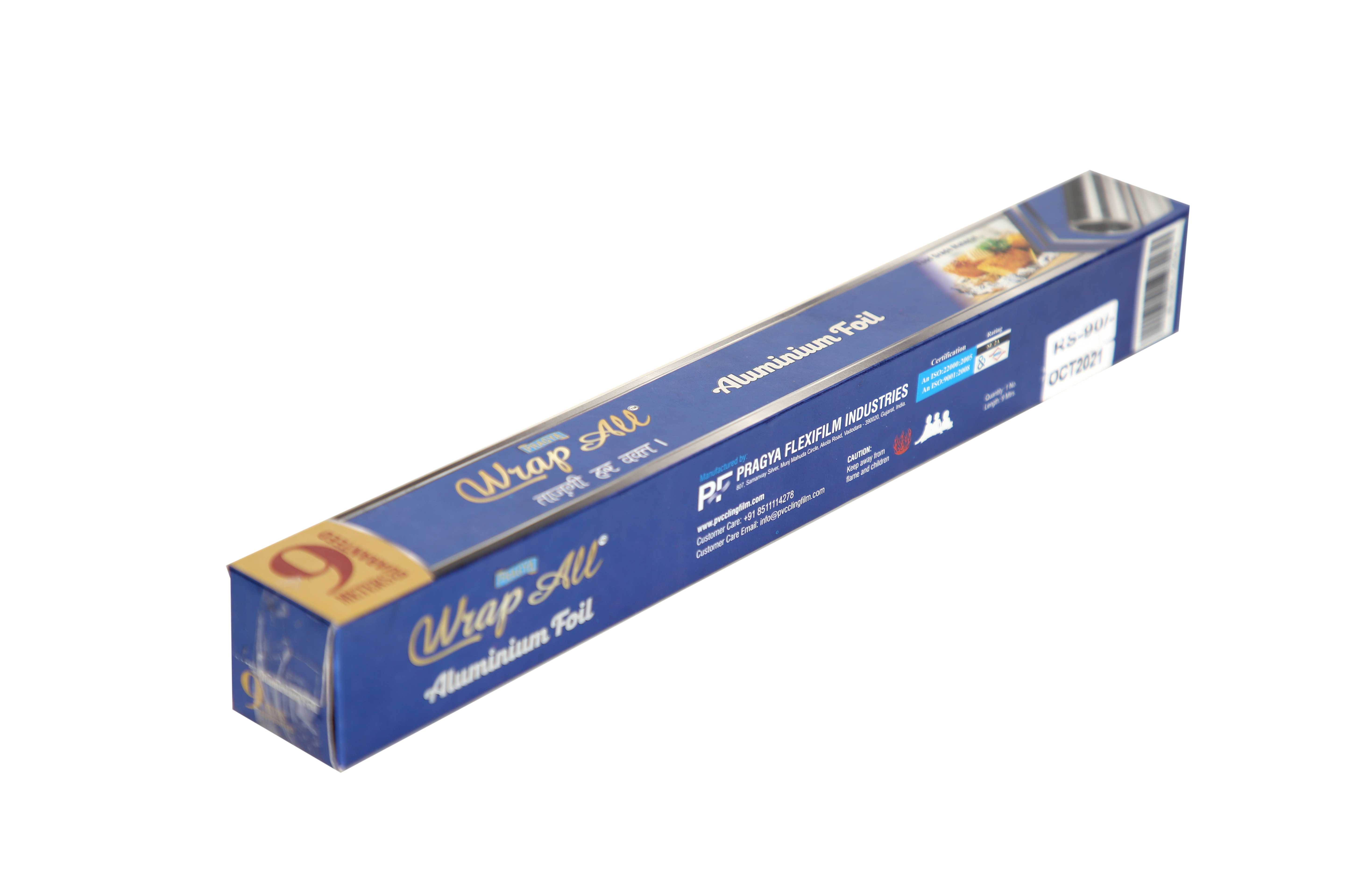 Aluminium Foil Roll - Soft Temper, Multiple Sizes Available | Hygienic Food Packaging For Wrapping, Covering, Sealing, Baking, And Grilling