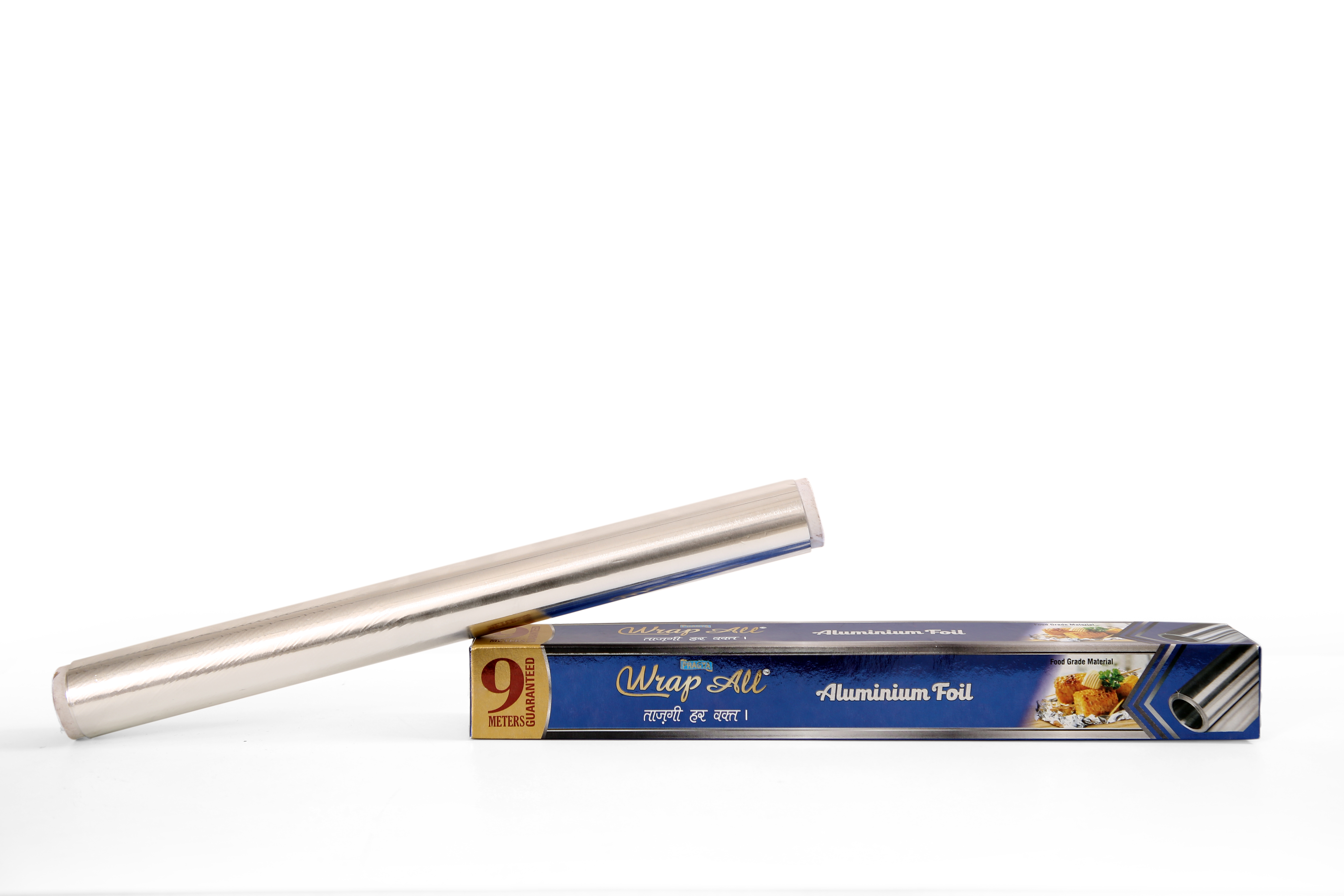 Aluminium Foil Roll - Soft Temper, Multiple Sizes Available | Hygienic Food Packaging For Wrapping, Covering, Sealing, Baking, And Grilling