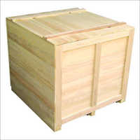 पाइन लकड़ी का बक्सा