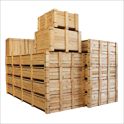 Wood Pine Wooden Box By S. B. Saw Mill
