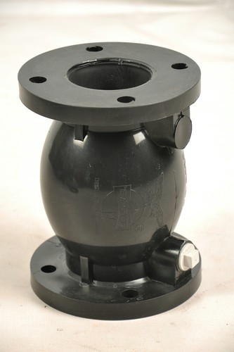 Solid Pp Nrv - 2" To 4" Size, Black Color | Nut Bolt Sealing, Ball Structure, Medium Pressure For Agricultural Water Systems