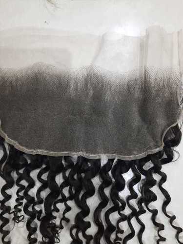 Curly Frontal Hair Grade: Remy Hair