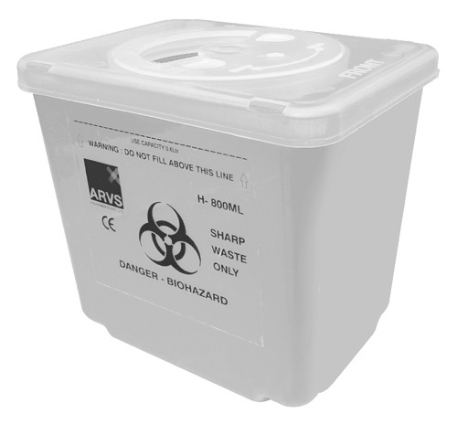Sharp Containers Capacity: 3 Liter Liter/day