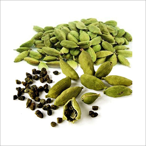 Green Cardamom - Grade A, Fresh Green Color | Hygienically Prepared, High Nutrition Value, Perfect For Vegetarian & Non-vegetarian Dishes