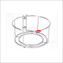 Stainless Steel Bin Holder - Durable Material, Versatile Size, Rust-Resistant Design | Ideal For Home & Industrial Use