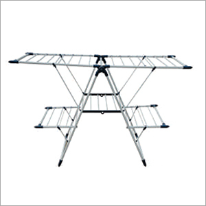 SS Cloth Drying Stand - Stainless Steel, Robust Design for Maximum Cloth Capacity | Versatile Styles & Sizes Available