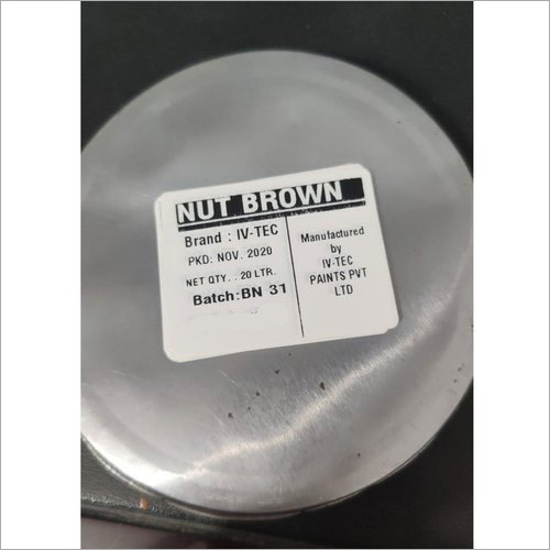 लिक्विड नट ब्राउन इनेमल पेंट