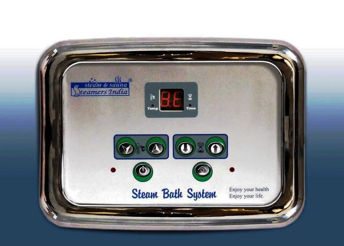 Steam Bath System - 4.5 Kw Capacity Stainless Steel Generators | Auto Power Flush, Self-draining, Fast Start, Ideal For Spa & Health Home Use