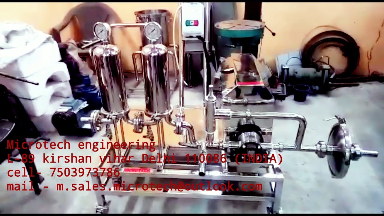 Trolley Filtration Unit - Color: Electro Polish