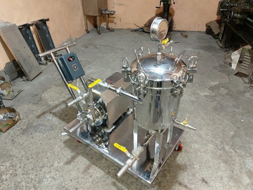 Trolley Filtration Unit - Color: Electro Polish