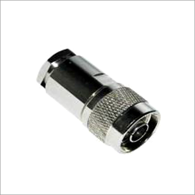 Clamp Type N Male Connector - Metal | Connection Application, Durable Male Connector Design for Reliable Connections