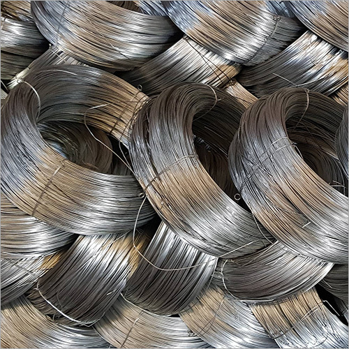 Galvanised Binding Wire - 25 Kgs Roll, 18 Swg Mild Steel, Silver Color | Ideal For Binding Applications, Polished Surface Treatment