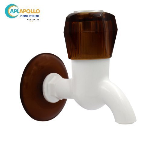 व्हाइट-ब्राउन अपोलो वीनस बिब कॉक शॉर्ट बॉडी विथ फ्लेंज