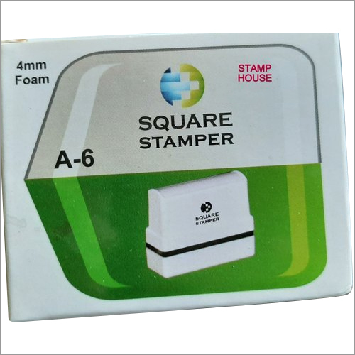 Square Pre Inked Stamp Size: 49X22