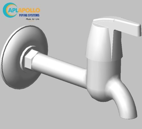 फ्लेंज के साथ व्हाइट अपोलो क्वार्डो बिब कॉक लॉन्ग बॉडी