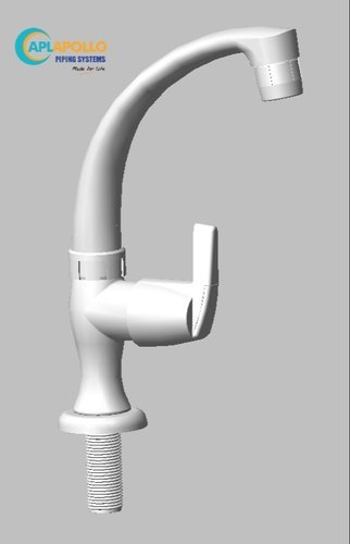 व्हाइट एपल अपोलो क्वार्डो लॉन्ग नेक पिलर कॉक