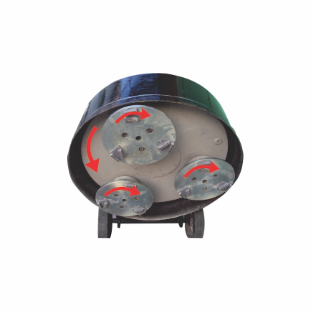 Manual Floor Grinding Machine Hsp-650 4 Head