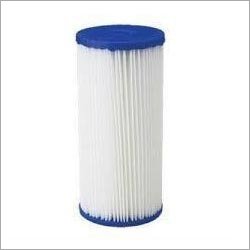 Pleated Filter Cartridge - Single Open End, White Pleated Depth Filter for Industrial Water Filtration