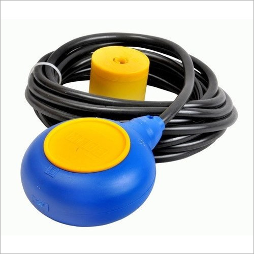 Black Cable Float Switch - Stainless Steel Material, Black Color - Durable Design For Reliable Performance In Fluid Level Monitoring