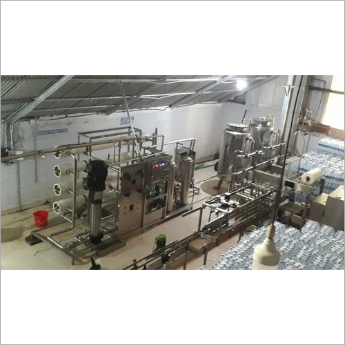 Mineral Water Plant - Stainless Steel, Semi Automatic | Electric Drive, Pure Water Source, 400-440 Voltage