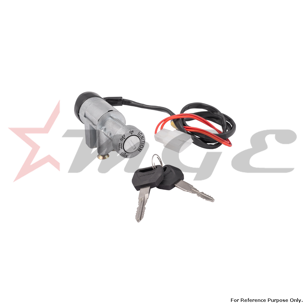 As Per Photo Switch Assy., Combination & Lock For Honda Cbf125 - Reference Part Number - #35100-kwf-901