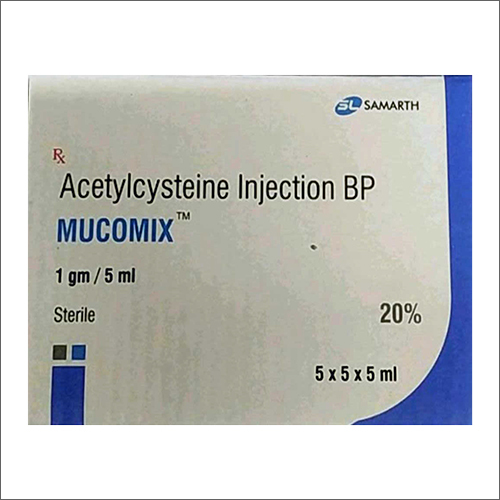 Acetylcysteine Injection - Acetylcysteine 200mg/ml Liquid, 5*5 Boxes for Treatment of Respiratory Disease and Mucus Loosening