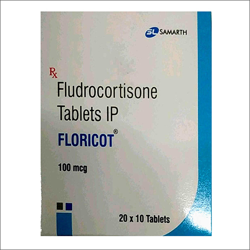 फ्लूड्रोकार्टिसोन टैबलेट 100mcg