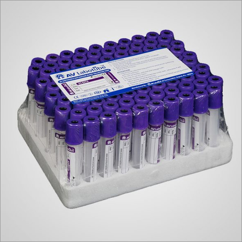 Plastic K3edta - K2edta Tubes