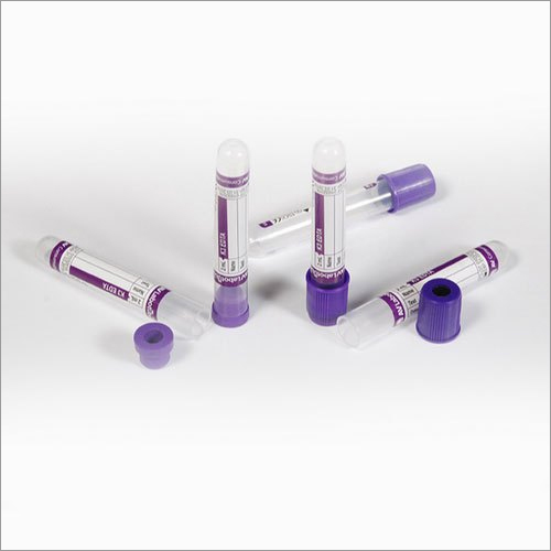 Plastic K3edta - K2edta Tubes