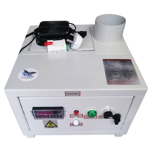 Intense 3 Kg Ultrasonic Humidifier - 5 L/Hr Capacity, Stainless Steel, Adjustable Humidity 10%-99% RH, 110mm FOG Outlet
