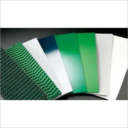 Green Pvc Conveyor Belts - Available In Various Sizes, Durable And Flexible Industrial Usage