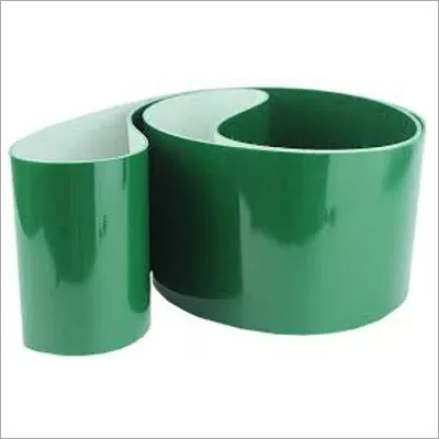 Green Pvc Conveyor Belts - Available In Various Sizes, Durable And Flexible Industrial Usage