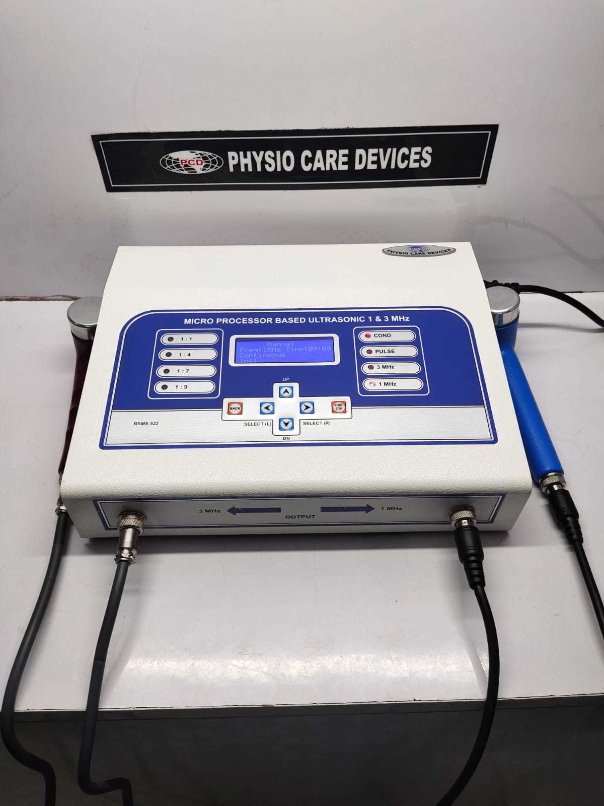 Ultrasound Machine 1 & 3 Mhz Recommended For: Muscles